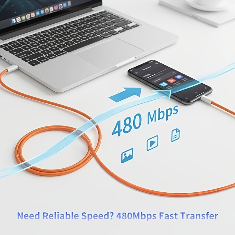3.3\u002F6.6ft Nylon Braided USB-C to C Fast Charging Data CableCompatible with Apple iPhone 17\u002F16\u002F15 Series (including Pro\u002FPro Max Models), IPads and Other Android Phones. Ideal for Indoor, Outdoor, Travel and In-car Use.