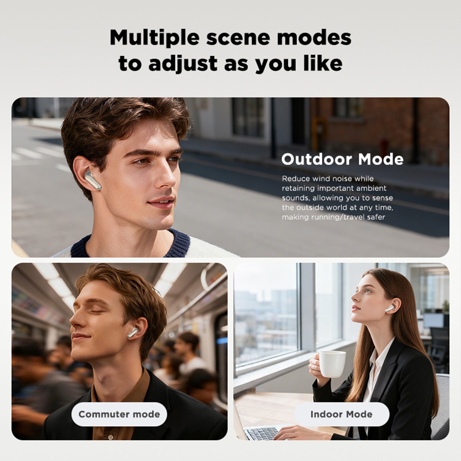 MINISO MS106 Multilingual Smart Translation Earbuds Support 134 Languages for Face-to-face Real-time Translation. Adaptive Noise Cancellation 3.0 Creates a New World of Silence, with 55 Hours of Powerful Battery Life and 10-minute Ultra-fast
