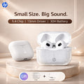 Hp True Wireless Earbuds With Free Earphone Case | 30H Playtime, Deep Bass Hi-Fi Stereo Sound, Enc Noise Reduction, Dual Mic For Clear Calls, Lightweight Comfortable Secure Fit, Touch Control, Fast Pairing