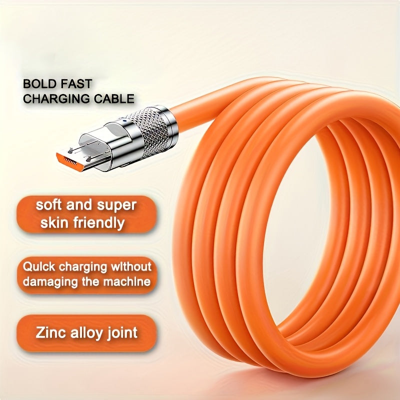 Super Fast Charging Soft USB Micro Charge Cable for Samsung Xiaomi Redmi Huawei OPPO Micro Phone Accessories Charger Cord