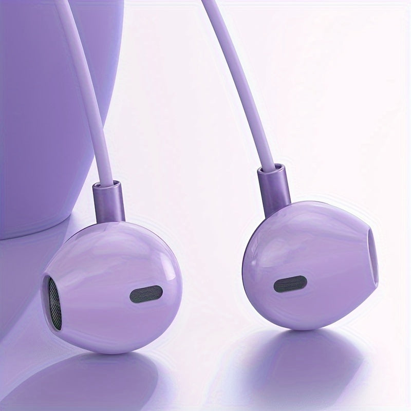 Wired Earbuds Headphones with Microphone Stereo Bass Earphones Noise Isolation In-Ear Headset Compatible with All Smartphones Tablets Ipod Ipad MP3 Player That with 3.5Mm Interface